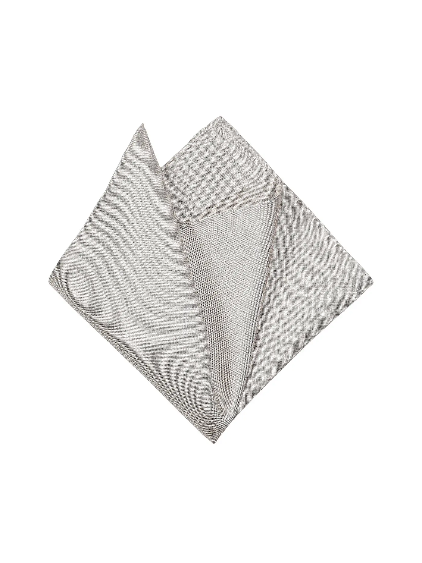 PROFUOMO | Seiden Stecktuch | beige
